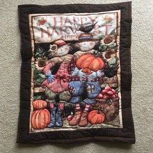 Happy Harvest Fall Decorative Banner
